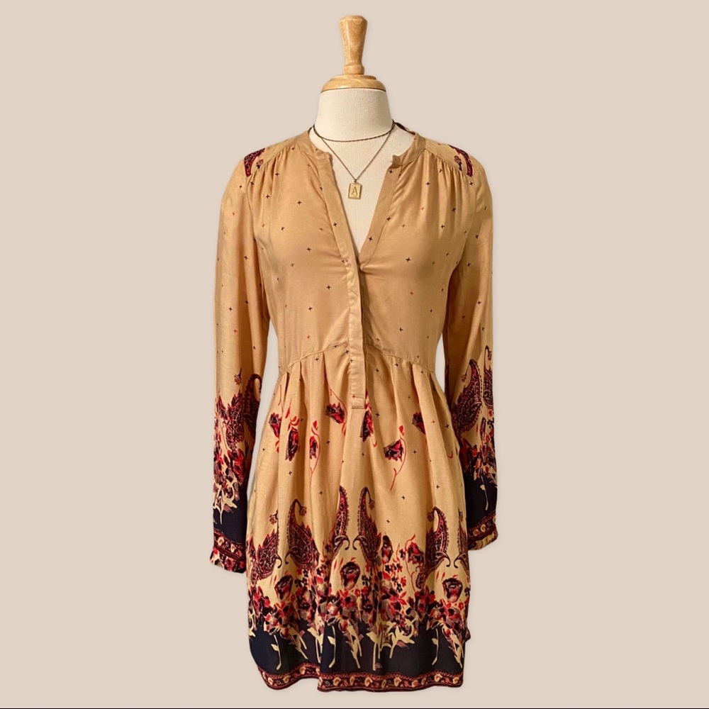 Free People Boho Floral Dress